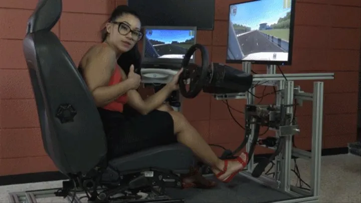 Sahrye Drives a Car With a Manual Transmission