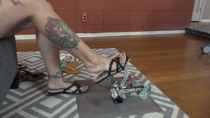Ayla Evaluates Shoes for Pumping Floor Pedals