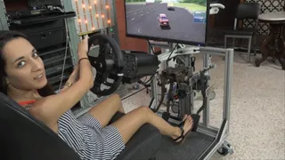 Freya Takes the Simulator for a Spin