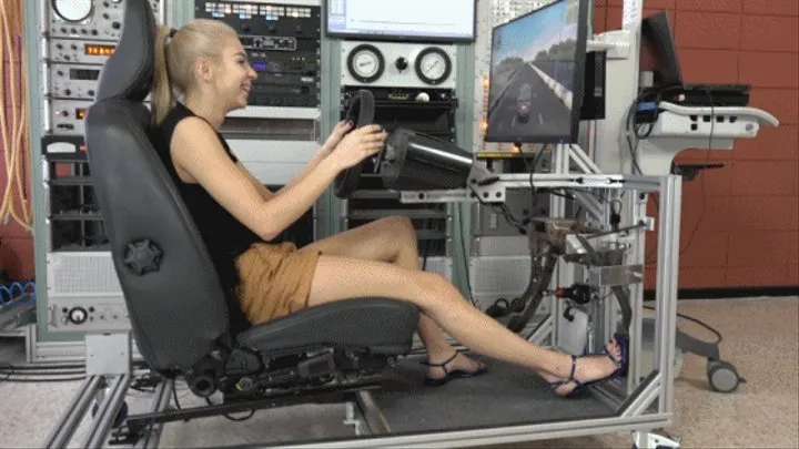 Sophia Takes the Simulator for a Spin