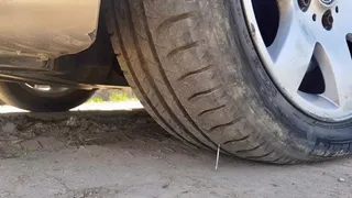 Bad luck for the girl - PART 1: Tyre puncture