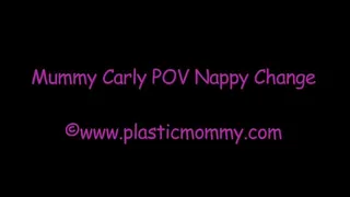 Mummy Carly POV Nappy Change