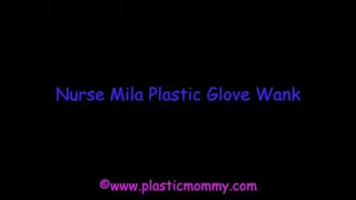 Nurse Mila Plastic Glove Wank