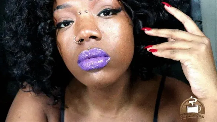 Cumming to My Purple Lips JOI