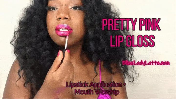 Delicious Pink Lip Gloss