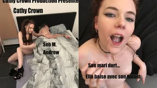 Step-Son mari dort - elle baise avec step-son amant