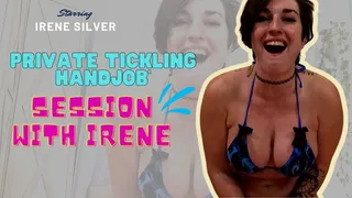 Private Tickling Handjob Session With Irene