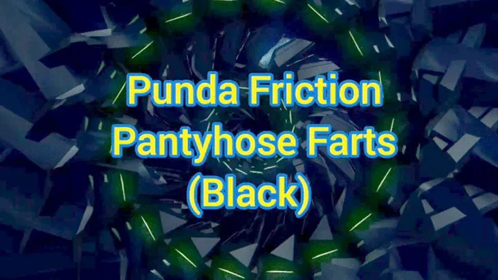 Punda Friction Pantyhose Farts (Black)