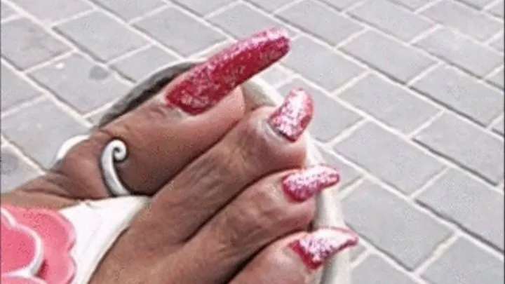 Toenails of Homeless Lady in Pattaya