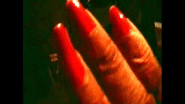 Arnetta explains why an Older woman scratches and give Hand Job with her Long Fingernails 2