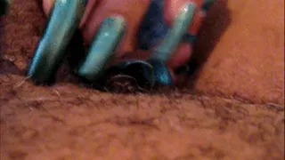 Scratching by Ms Gai 's super sharp and Long Toenails and Fingernails 8/26/2018