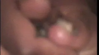 Toenail double vision from Long Nailed Black woman Diane