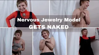 Jewelry Model GETS NAKED