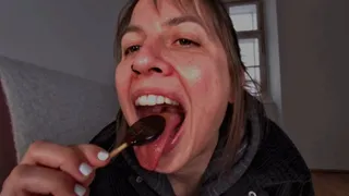 VR 180 - Astrid's Spitty, Long-Tongue Lollipop Lick