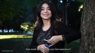 Smoking interview with Zarina