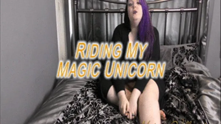 Riding my magic Unicorn