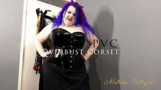 Curvy PVC Overbust Corset