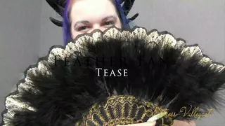 Feather Fan Tease