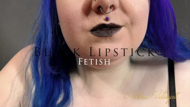 Black Lipstick Fetish