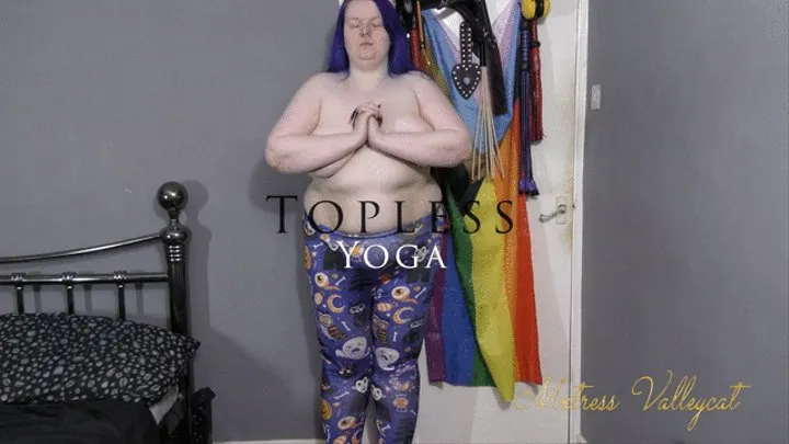 Topless Yoga