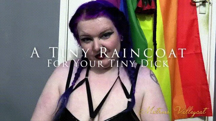 A Tiny Raincoat for Your Tiny Dick