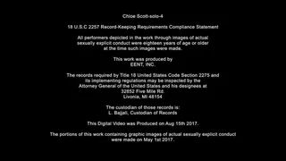 Chloe Scott Solo 4