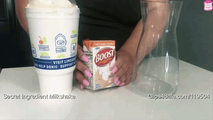 Secret Ingredient Milkshake