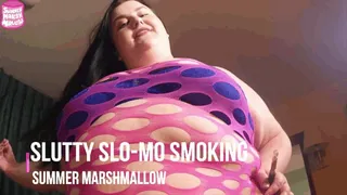 Slutty Slo-Mo Smoking