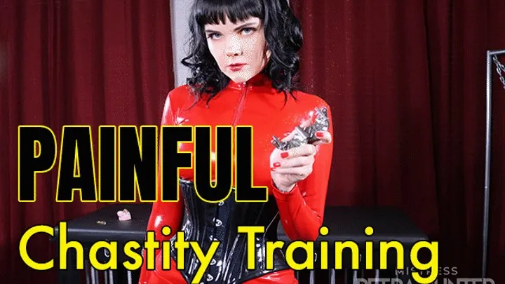 Painful Chastity Training