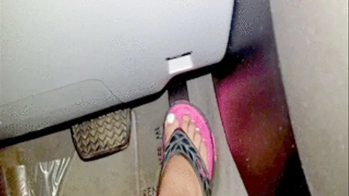 Flip Flop Barefoot Fast Driving & Flooring