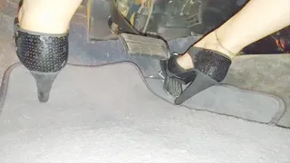 High Heel driving and hard revving