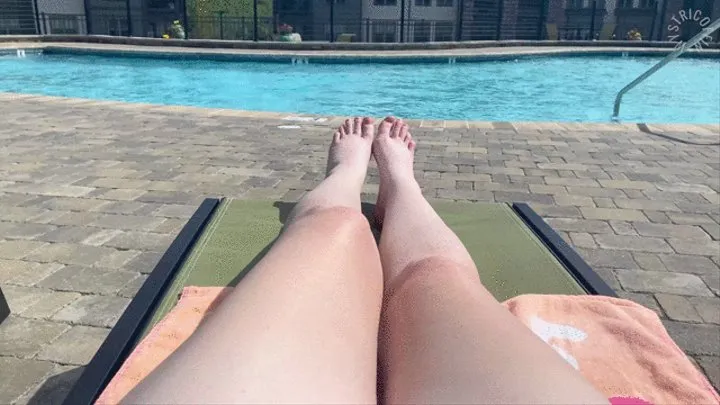 Feet & Legs By the Pool IGNORE