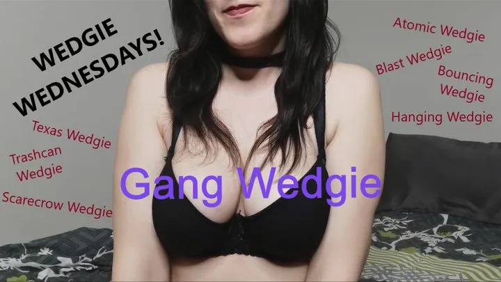 Wedgie Wednesday: The Gang Wedgie!