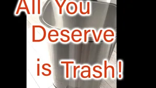 All You Deserve is Trash!