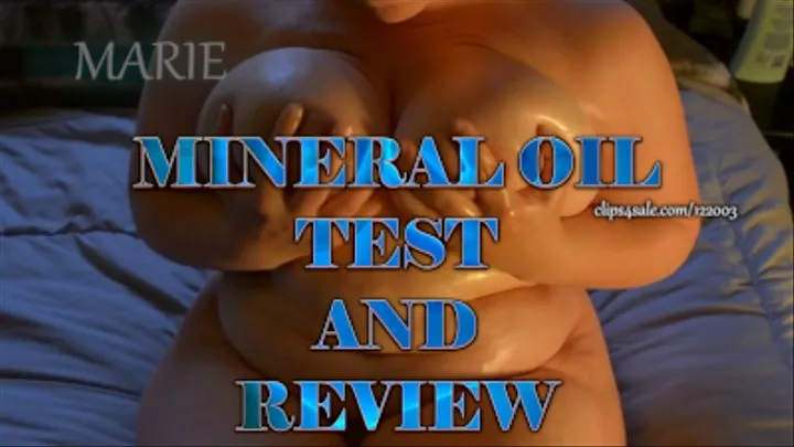 MINERAL OIL TEST AND REVIEW