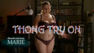 THONG TRY ON