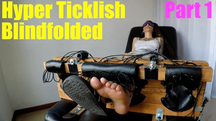 Hyper Ticklish Martina - Blindfolded - Part 1