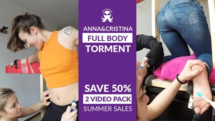 2 VIDEO PACK - Anna&Cristina - Full Body Therapy + Cruel Revenge