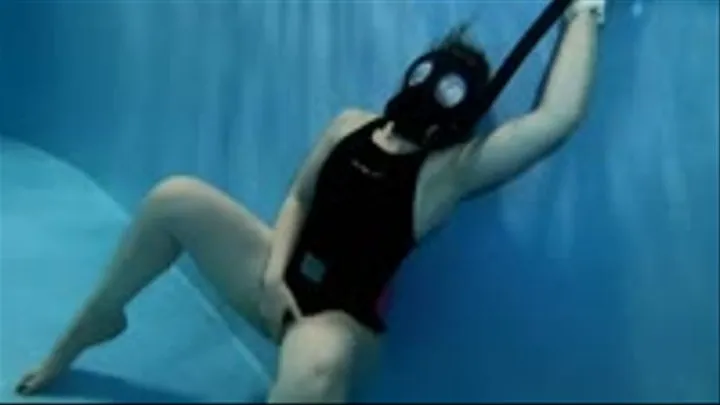 Gas Mask Underwater