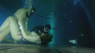 Freedivers 308 Underwater Threesome