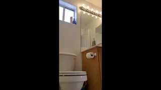 Hit Woman Uses The Toilet Two