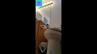 Hit Woman Uses The Toilet Three