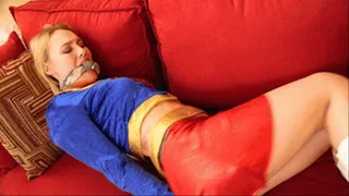 Supergirl Bound and Gagged