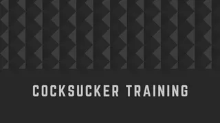 Cocksucker Training Audio