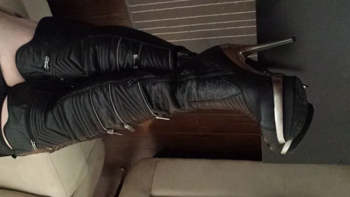 Leather Boot Worship Audio