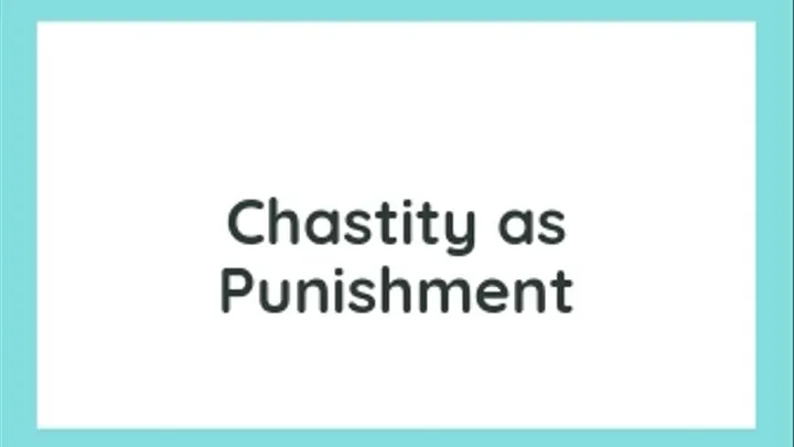 Cucked in Chastity Audio