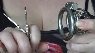 Chastity when the key is bigger than the cage