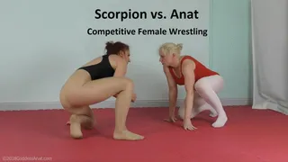 Scorpion vs Anat, Competitive Pantyhose Wrestling