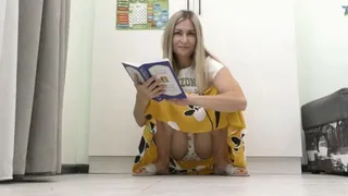 I enjoy the videos of you reading and relaxing