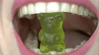 Let the bears feel how sharp your teeth are